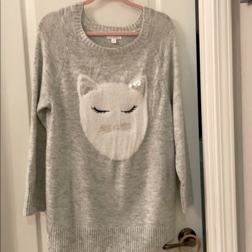 Kitty face sweater